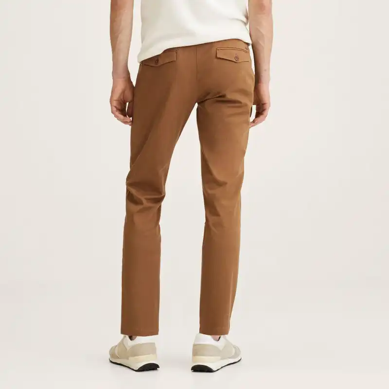 شلوار مردانه مانگو مدل کتان BR601PRA