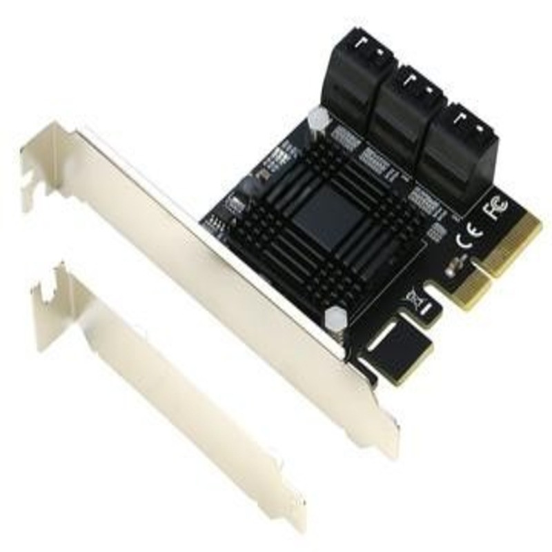 کارت 6 پورت PCI-e به SATA III مدل LT806