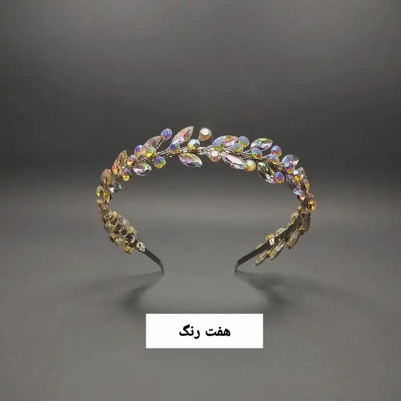 تل مو زنانه مدل مجلسی تمام نگین کد Sh008