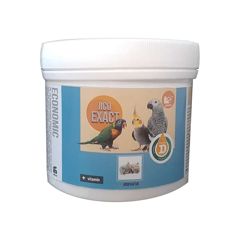 سرلاک طوطی سانان جیکو اگزکت مدل ویتامینه وزن 500 گرم مجموعه 5 عددی