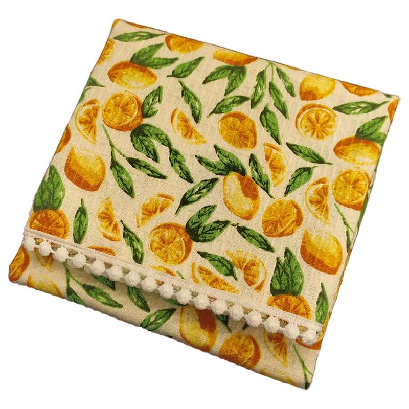 رومیزی پانیذ پود مدل لیمو مربع کد 2-101 سایز 70x70 سانتی‌متر