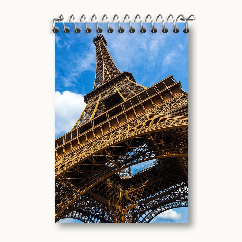 دفتر یادداشت 50 برگ خندالو مدل برج ایفل کد F536