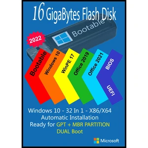 سیستم عامل Windows 10 AIO 32In2 X86/X64 - Office 2019-2021 Pro Plus  نشر مایکروسافت