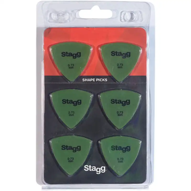 پیک گیتار استگ مدل SPELLIX6-0.73 بسته‌ شش عددی