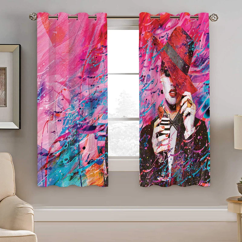 پرده نیروانا طرح    مدرن مدل هازان کد 5138  سایز 140×200 سانتی متر