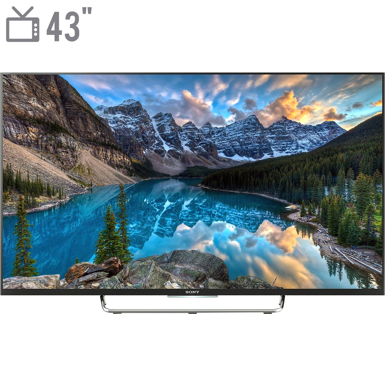 تلویزیون ال ای دی هوشمند سونی سری BRAVIA مدل KDL-43W800C سایز 43 اینچ