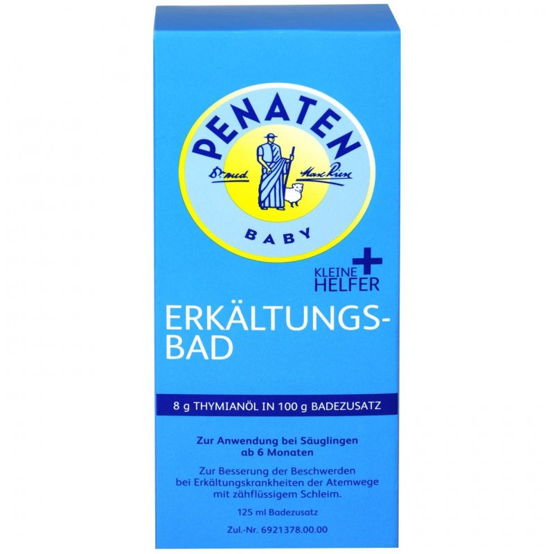 روغن بدن کودک پناتن مدل erkältungsbad حجم 125 میلی لیتر