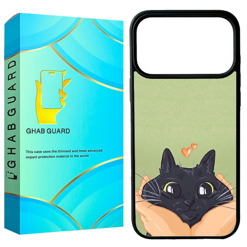 کاور قاب گارد طرح گربه مدل G17PM مناسب برای گوشی موبایل اپل iPhone 17 Pro Max