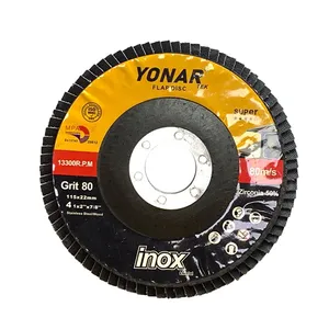 سنباده فلاپ دیسک یونار مدل Grit 80
