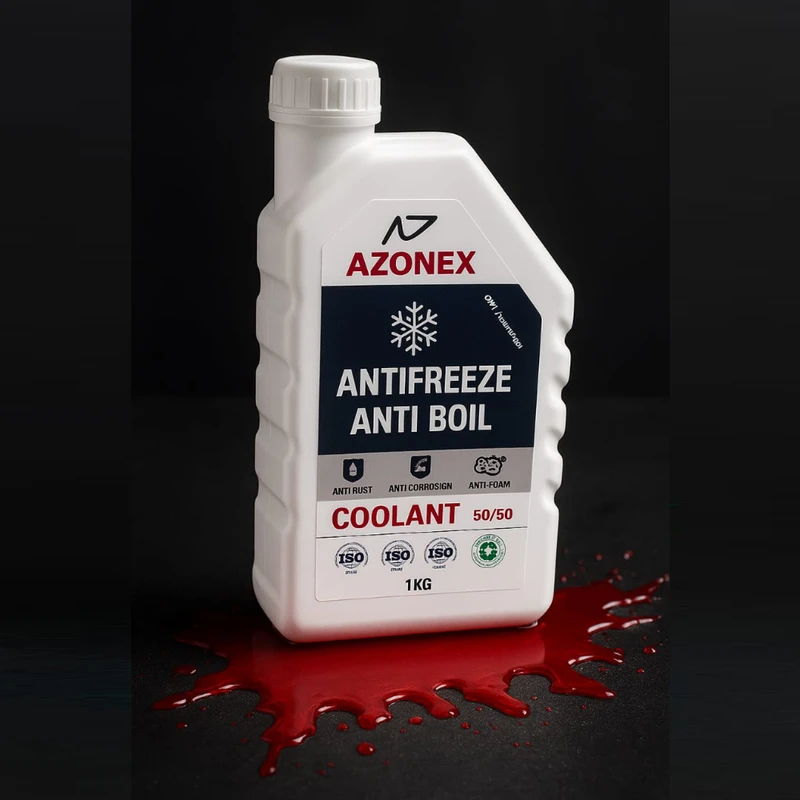 عکس شماره 11 : ضدیخ و ضدجوش 50 به 50 آزونکس مدل coolant حجم لیتر