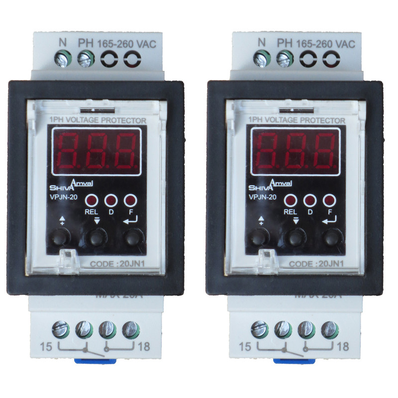 محافظ ولتاژ شیوا امواج مدل VPJN-20 بسته دو عددی
