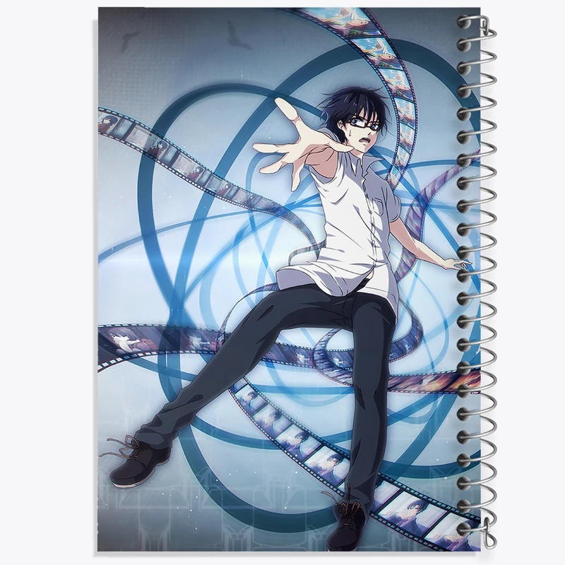 دفتر ژورنال نویسی 50 برگ خندالو مدل نقطه ای طرح ساتورو انیمه اریزد کد 32218