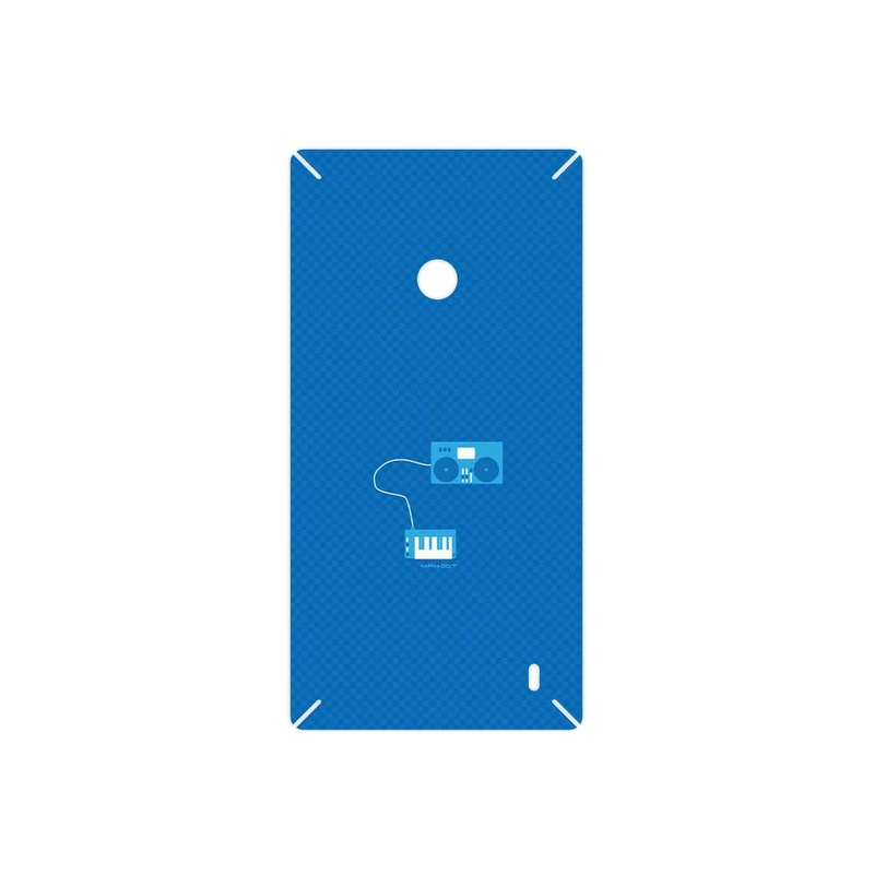 برچسب پوششی ماهوت مدل Minimal DJ Icon مناسب برای گوشی موبایل نوکیا Lumia 520