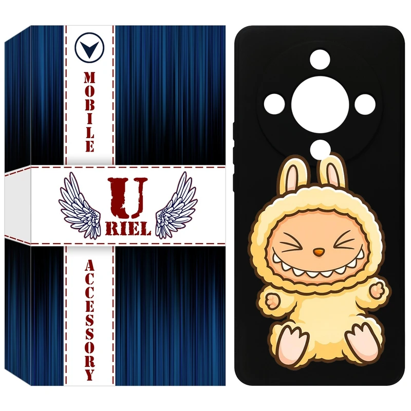 کاور یوریل مدل KSH کد 135 طرح عروسک لبوبو مناسب برای گوشی موبایل آنر X9b / X50 / Magic6 Lite