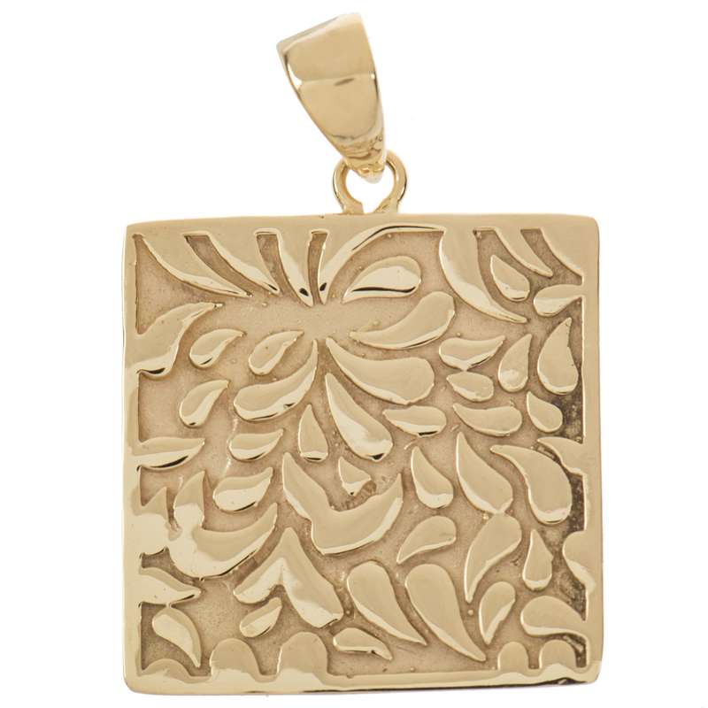 آویز گردنبند طلا 18 عیار زرین مدل AB691