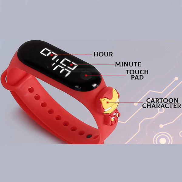 ساعت مچی دیجیتال مدل مرد آهنی کد 1001