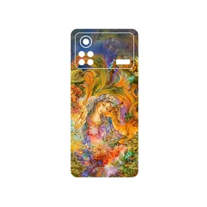 MAHOOT Persian miniature 3 Cover Sticker for Xiaomi Poco X4 Pro 5G