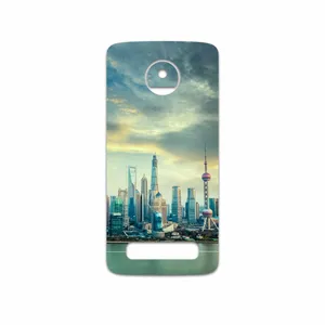 MAHOOT Shanghai City Cover Sticker for Motorola Moto Z