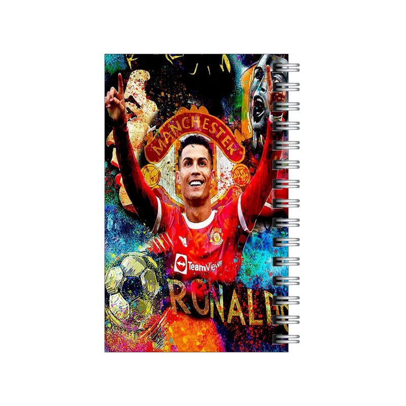 دفترچه یادداشت 50 برگ طرح کریستین رونالدو مدل to do list کد 1128033