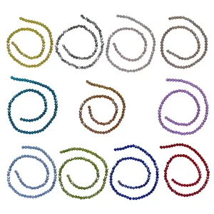 مهره دستبند مدل کریستال کد CRLB-1404-11C بسته 11 عددی