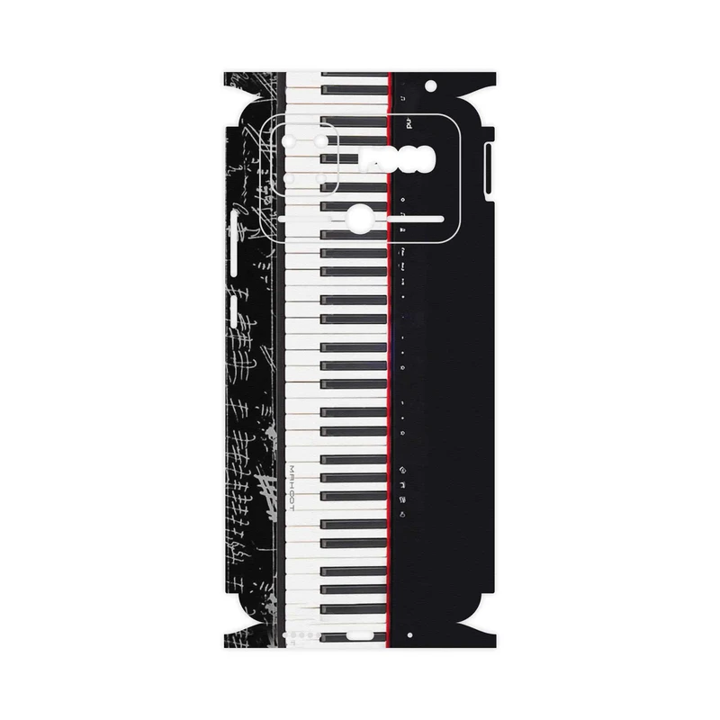 برچسب پوششی ماهوت مدل Piano_Instrument-FullSkin مناسب برای گوشی موبایل شیائومی Poco C40