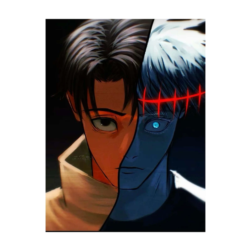 استیکر لپ تاپ و موبایل مدل انیمه طرح جوجوتسو کایسن یوتا اوکوتسو Jujutsu Kaisen Yuta Okkotsu کد 2291