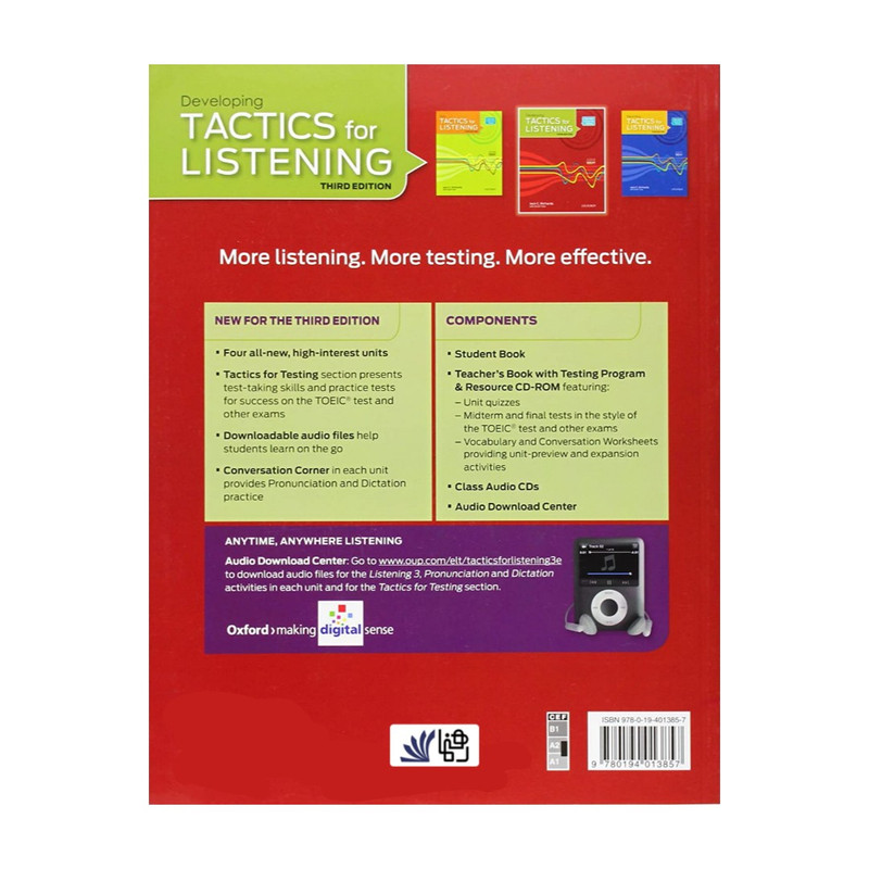 کتاب Tactics for Listening 3rd اثر Jack C.Richards انتشارات رهنما 3 جلدی کتاب Tactics for Listening 3rd اثر Jack C.Richards انتشارات رهنما 3 جلدی