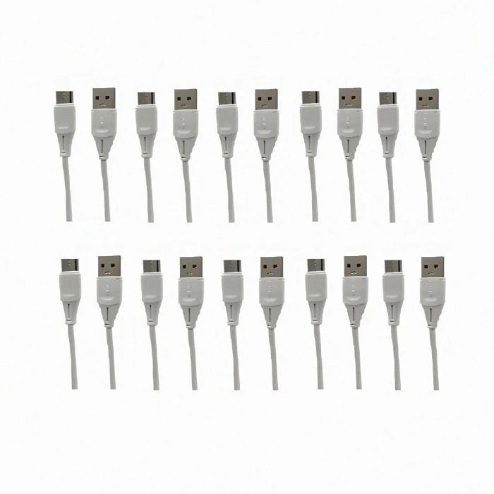 کابل تبدیل USB به USB-C مدل 55 - S01t  طول 1 متر مجموعه 10 عددی
