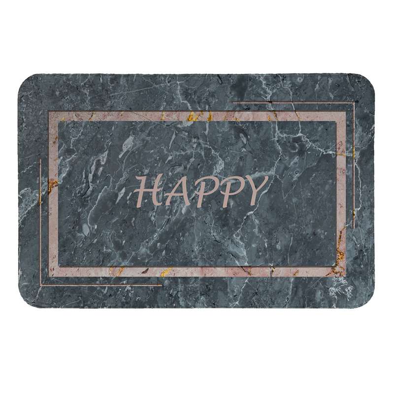  پادری  طرح Happy کد 8751 سایز 50 × 70 سانتی متر