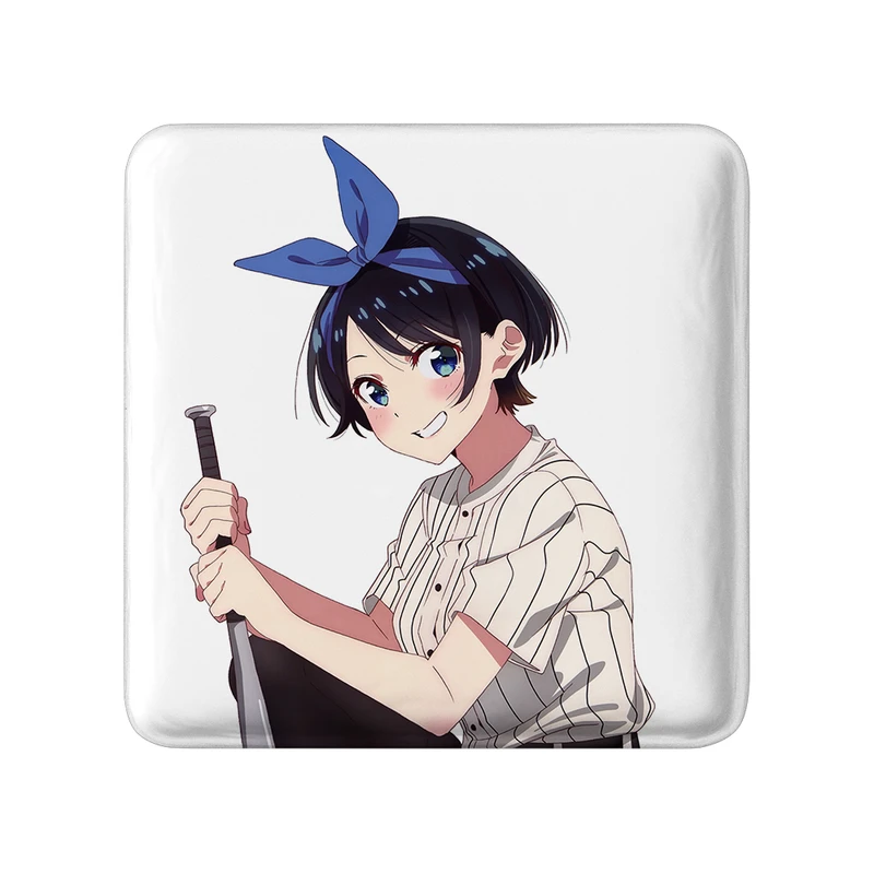 پیکسل خندالو طرح روکا انیمه کانوجو اوکاری مدل مربعی کد 34868