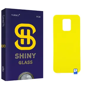 Atouchbo Shiny Glass Back Protector For Xiaomi شیائومی Redmi Note 9s