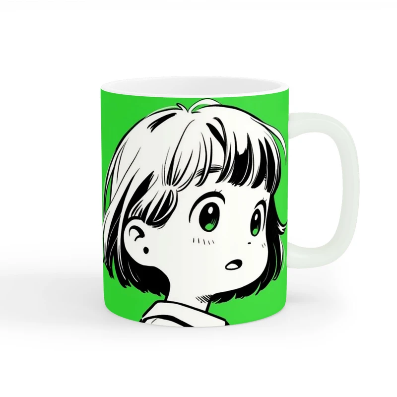 ماگ طرح دخترانه دختر کیوت کد wall-7879