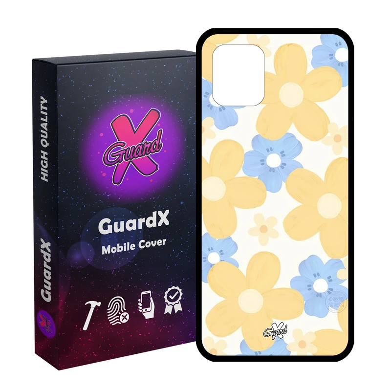 کاور گارد ایکس طرح Flower مدل Glass10539 مناسب برای گوشی موبایل سامسونگ Galaxy Note 10 Lite / A81