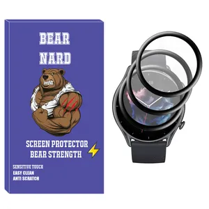 محافظ صفحه نمایش نانو برنارد مدل NBR مناسب برای ساعت هوشمند امازفیت GTR 3 Pro بسته سه عددی