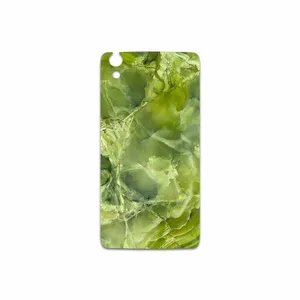 MAHOOT Green Crystal Marble Cover Sticker for BlackBerry DTEK 50