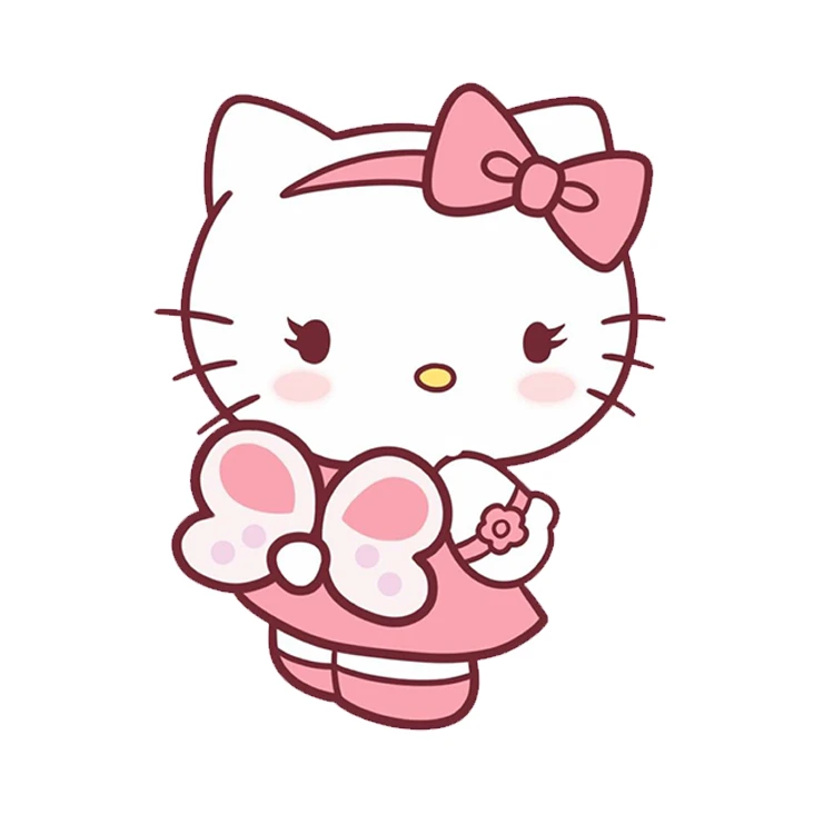 استیکر پارچه و لباس پاد آفرین مدل کیتی کد 4356