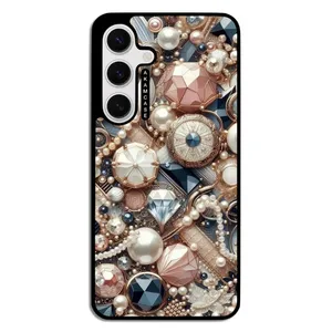 AKAM AMC-WSGS24-JWELERY-15 Cover For Samsung Galaxy S24
