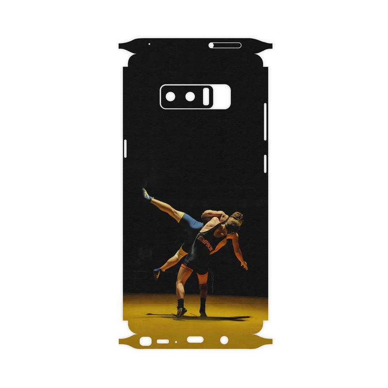 برچسب پوششی ماهوت مدل Wrestling-FullSkin مناسب برای گوشی موبایل سامسونگ Galaxy Note 8