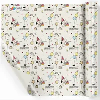 کاغذ کادو صدفی طرح اسنوپی بسته 2 عددی 