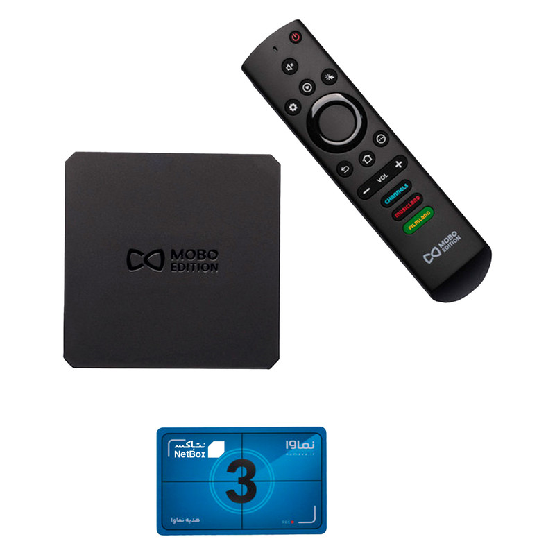 اندروید باکس نت باکس مدل موبو ادیشن به همراه ۳ ماه اشتراک رایگان نماوا