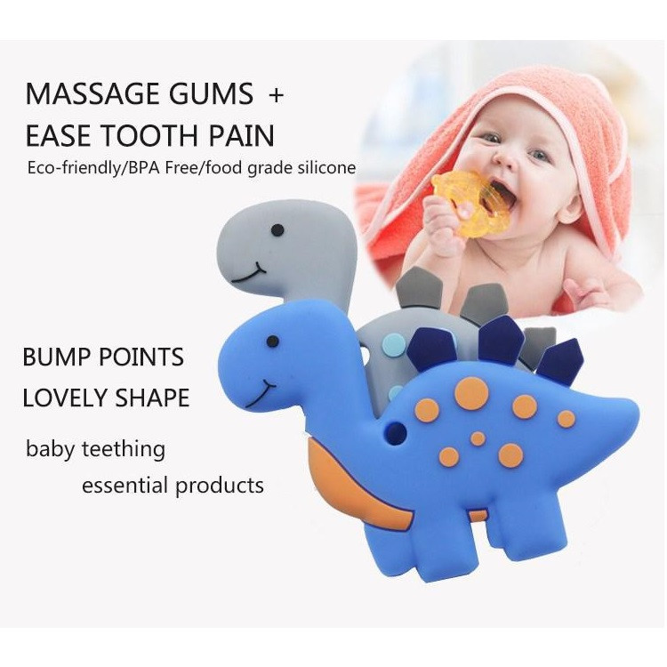 دندان گیر کودک مدل دایناسور