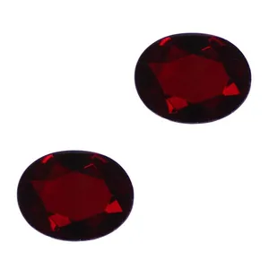 سنگ یاقوت سرخ کد D66011 بسته 2 عددی