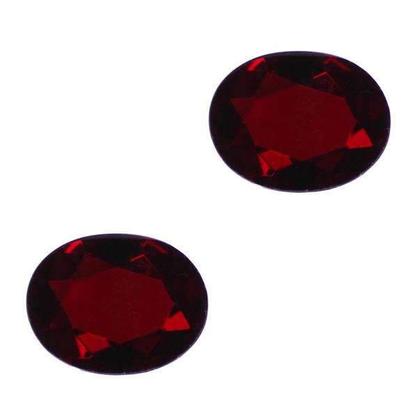 سنگ یاقوت سرخ کد D660110 بسته دو عددی 
