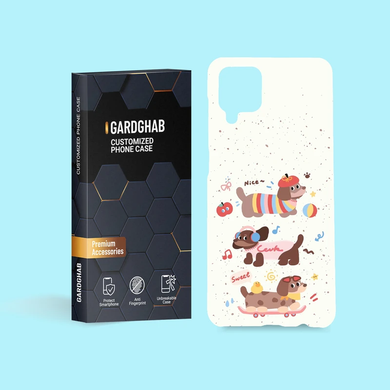 کاور گارد قاب مدل فانتزی مناسب برای گوشی موبایل سامسونگ Galaxy A12