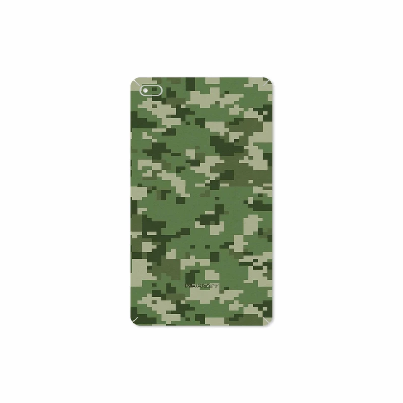 برچسب پوششی ماهوت مدل Army-Green-Pixel مناسب برای تبلت لنوو E7