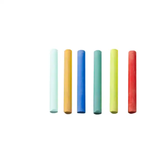 گچ رنگی آریا مدل Chalk_06 بسته 6 عددی