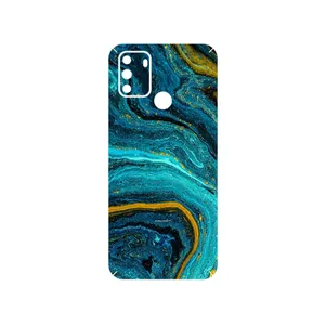 MAHOOT Turquoise marblewith golden streaks Cover Sticker for Gplus S10 2022