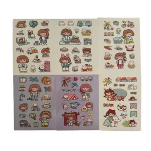 برچسب مدل فانتزی مجموعه ۶ عددی 