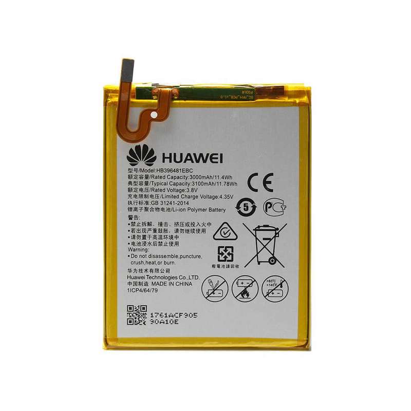باتری موبایل مدل HB396481EBCTR ظرفیت 3100 میلی آمپر ساعت مناسب برای گوشی موبایل هوآوی 5X باتری موبایل مدل HB396481EBCTR ظرفیت 3100 میلی آمپر ساعت مناسب برای گوشی موبایل هوآوی 5X