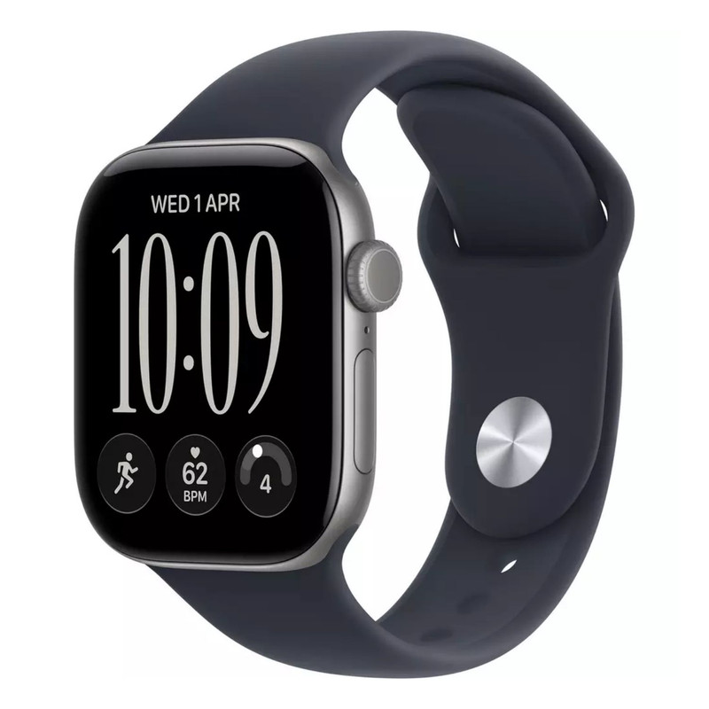 ساعت هوشمند 42 میلی‌متری اپل مدل Watch Series 12 Aluminum Case با بند سیلیکونی، سازگار با iOS 27 و بالاتر